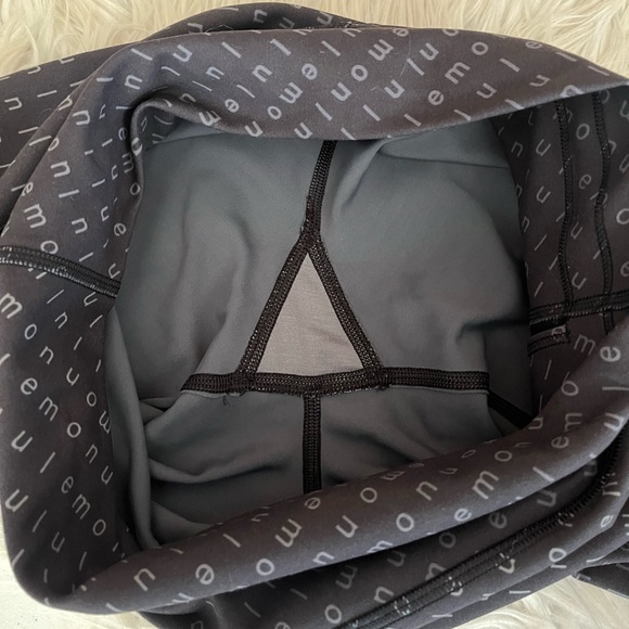 {Lululemon} Wunder Train High-Rise Tight 25" in Mirrorify Black Multi - Womens 6 - Picture 10 of 11